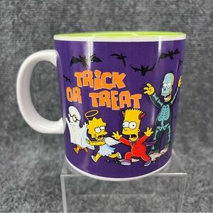 The Simpsons Halloween Oversize Mug Trick Or Treat 2012 Green Inside